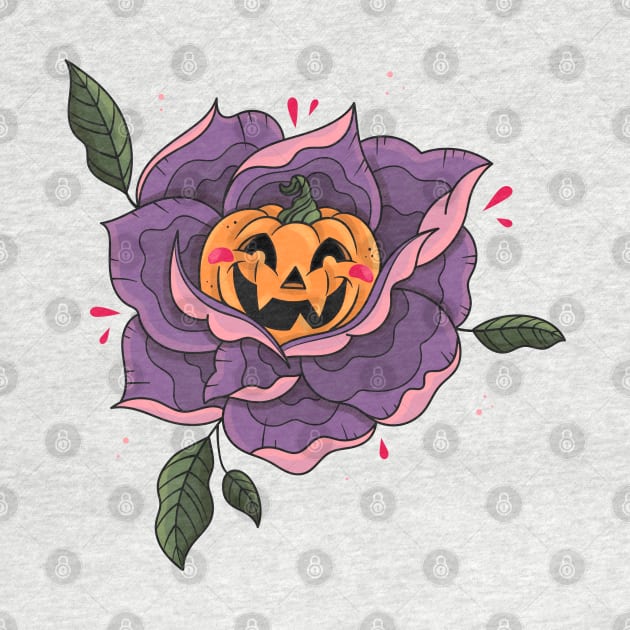 PUMPKIN ROSE by bratcave.studio